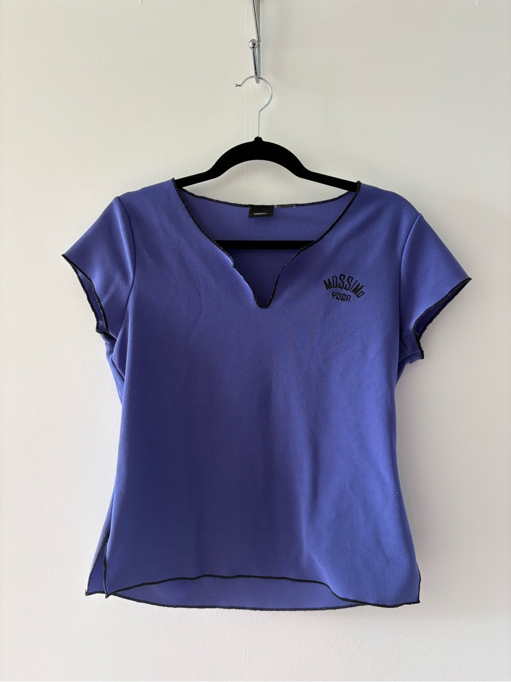 Mossimo Supply Co. Purple Short Sleeve Top
